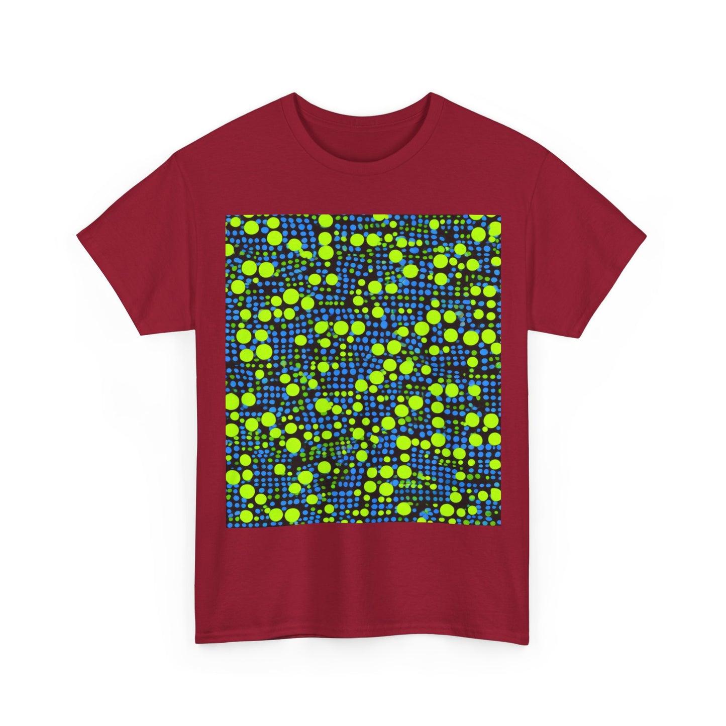 boostlete-mile-by-mile-pattern-dotted-geometric-0071 — Unisex Heavy Cotton Tee (Gildan 5000)