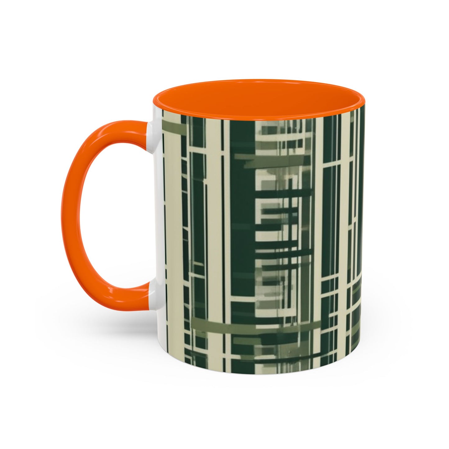 boostlete-quiet-power-pattern-barcode-blueprint-0167 — Accent Mug 11/15oz