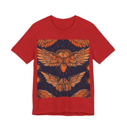 boostlete-field-day-icon-wings-soft-geometric-0298 — Unisex Jersey Short Sleeve (B+C 3001)