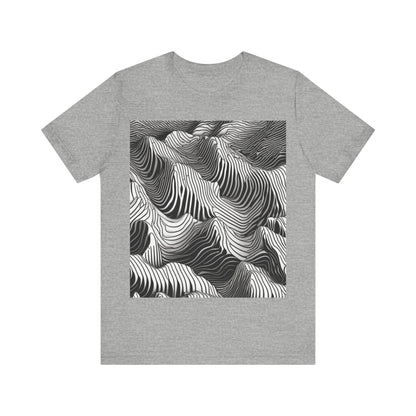 boostlete-field-day-pattern-topographic-isometric-0211 — Unisex Jersey Short Sleeve (B+C 3001)