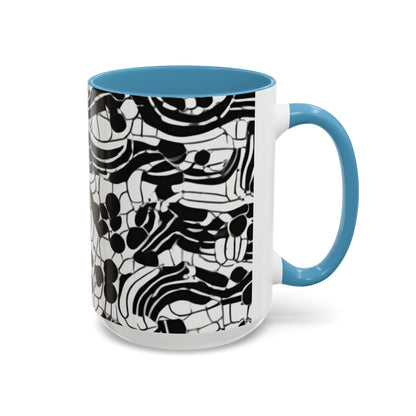 boostlete-rise-grind-pattern-dotted-line-art-0483 — Accent Mug 11/15oz