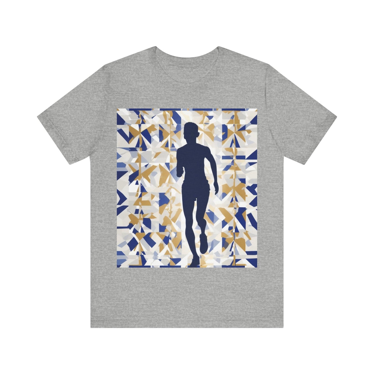 boostlete-recovery-progress-scene-marathoner-matte-geometric-0448 — Unisex Jersey Short Sleeve (B+C 3001)