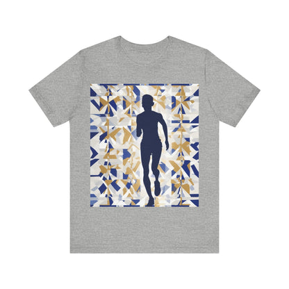 boostlete-recovery-progress-scene-marathoner-matte-geometric-0448 — Unisex Jersey Short Sleeve (B+C 3001)