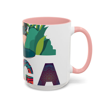 Yoga (41) — Accent Mug 11oz/15oz