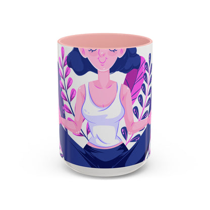 Yoga (92) — Accent Mug 11oz/15oz