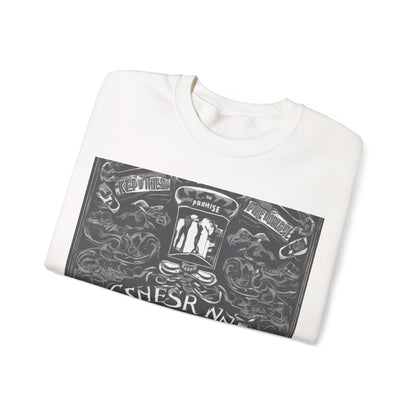 boostlete-boost-mode-type-keep-the-promise-big-monoline-0049 — Unisex Heavy Blend Crewneck Sweatshirt (Gildan)