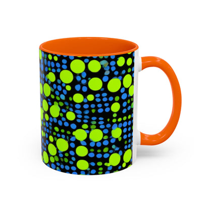boostlete-mile-by-mile-pattern-dotted-geometric-0071 — Accent Mug 11oz/15oz