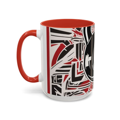 boostlete-recovery-progress-icon-kettlebell-outline-industrial-0366 — Accent Mug 11oz/15oz