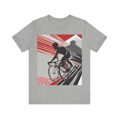 boostlete-boost-mode-scene-cyclist-speed-geometric-0208 — Unisex Jersey Short Sleeve (B+C 3001)