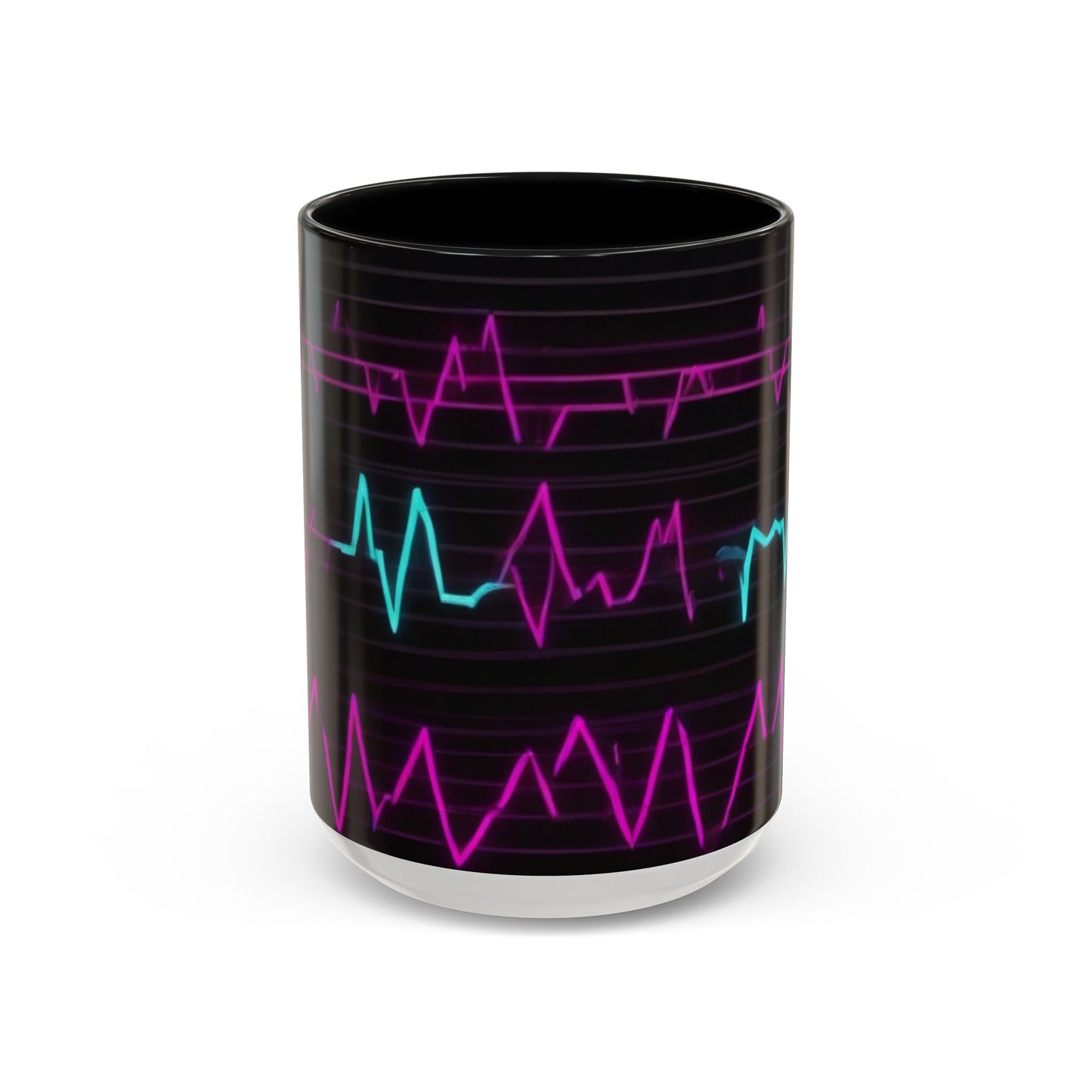 boostlete-boost-mode-pattern-ekg-modern-0111 — Accent Mug 11oz/15oz