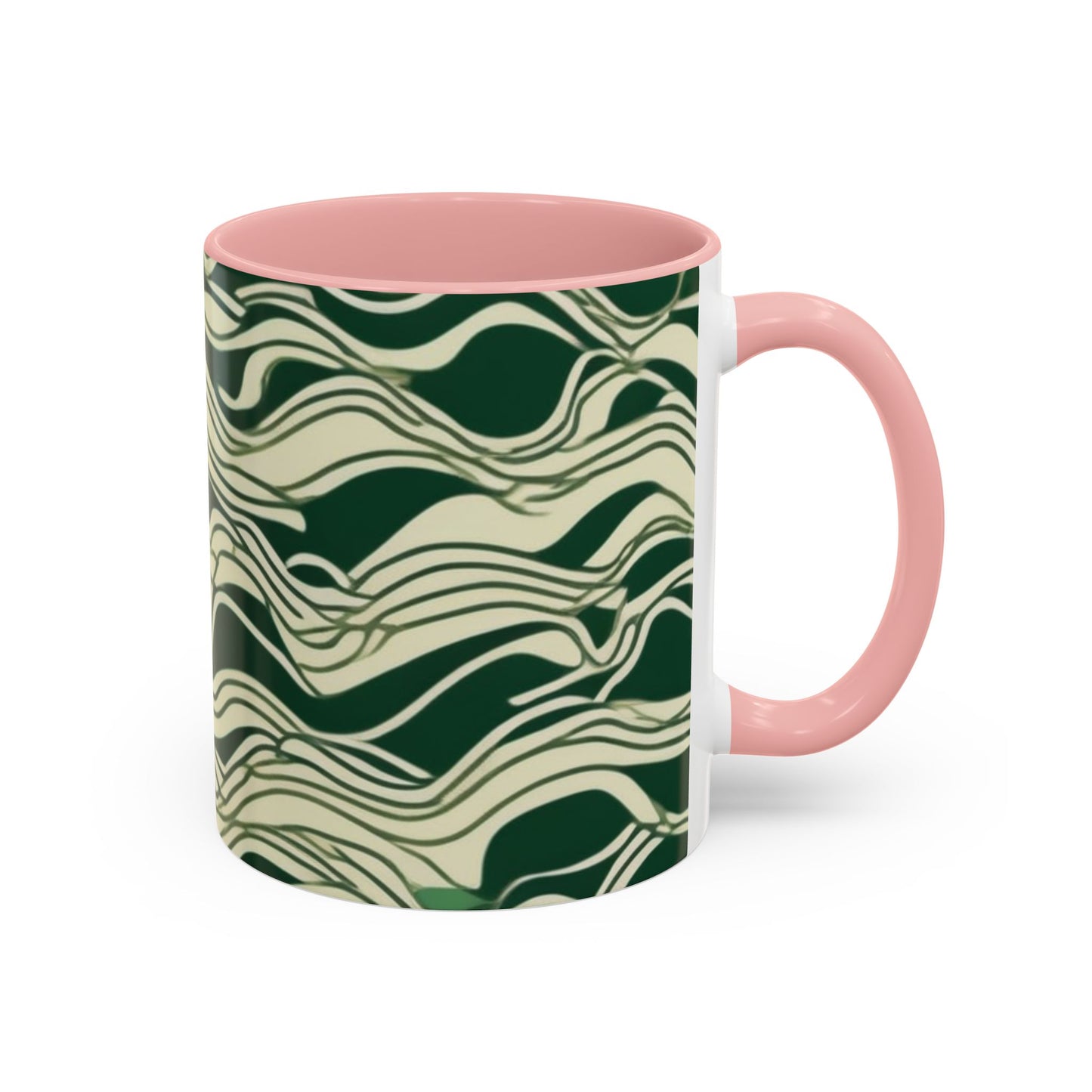 boostlete-recovery-progress-pattern-audio-monoline-0067 — Accent Mug 11oz/15oz