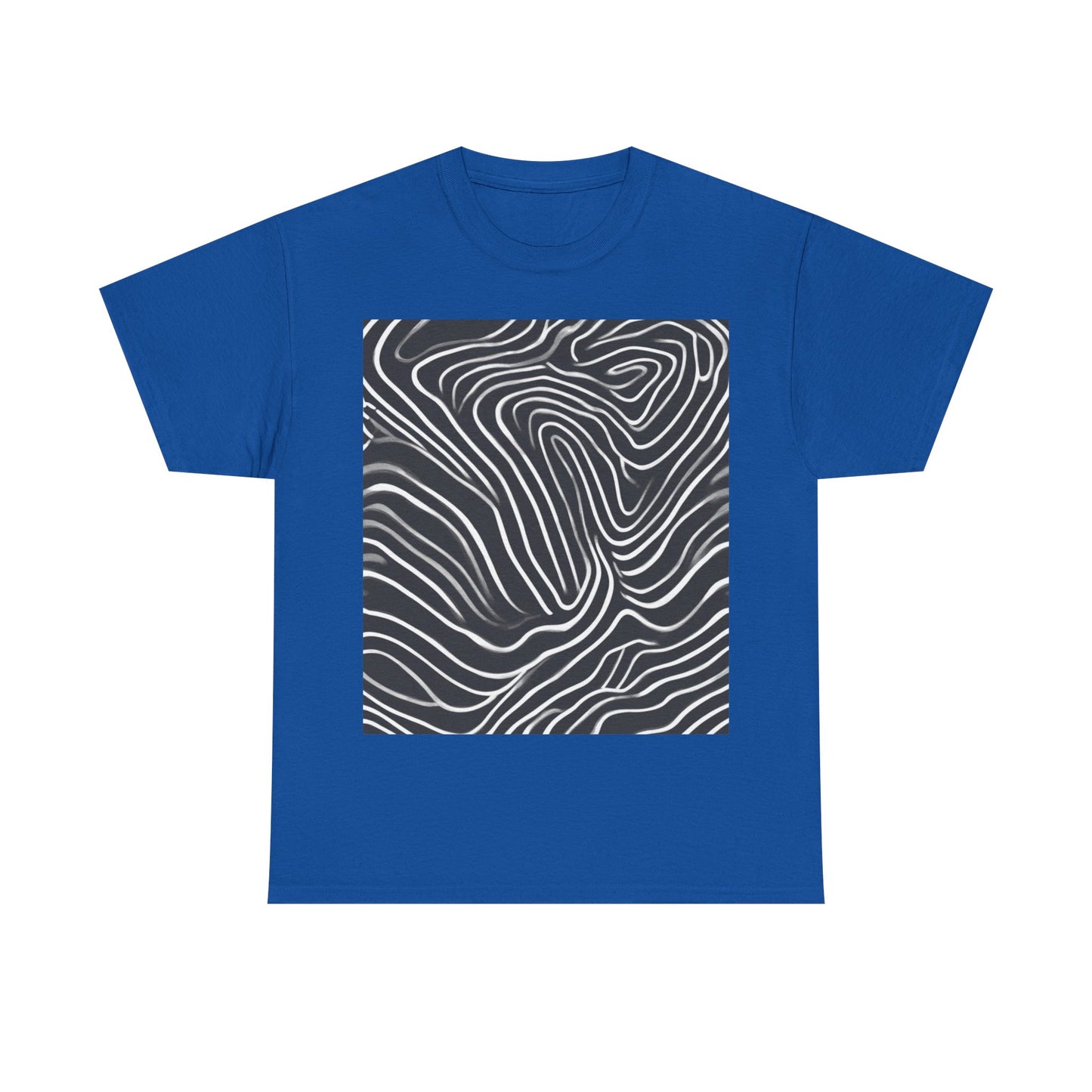 boostlete-recovery-progress-pattern-topographic-bold-0295 — Unisex Heavy Cotton Tee (Gildan 5000)