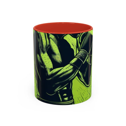 boostlete-mile-by-mile-scene-boxer-halftone-engraved-0112 — Accent Mug 11oz/15oz