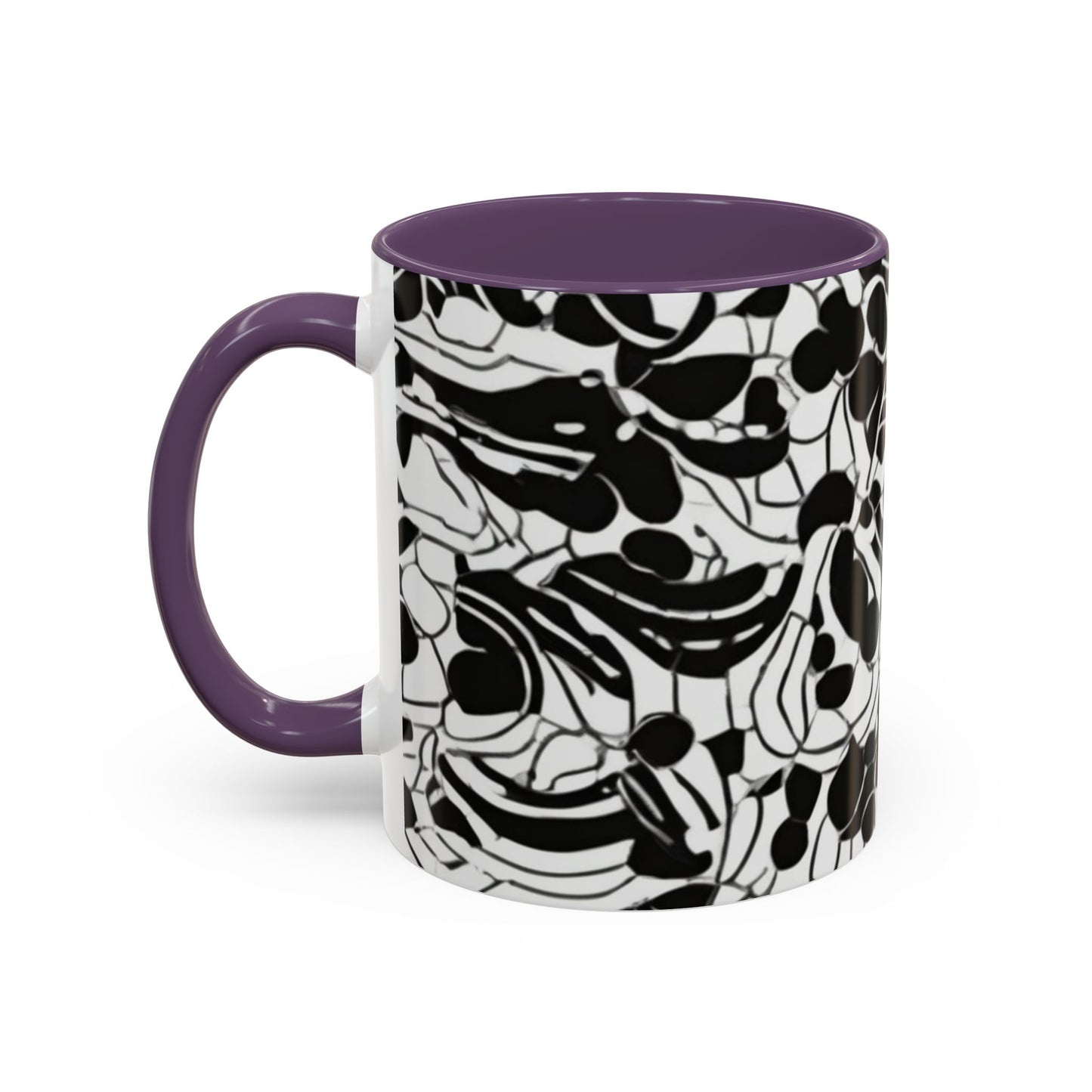 boostlete-rise-grind-pattern-dotted-line-art-0483 — Accent Mug 11/15oz