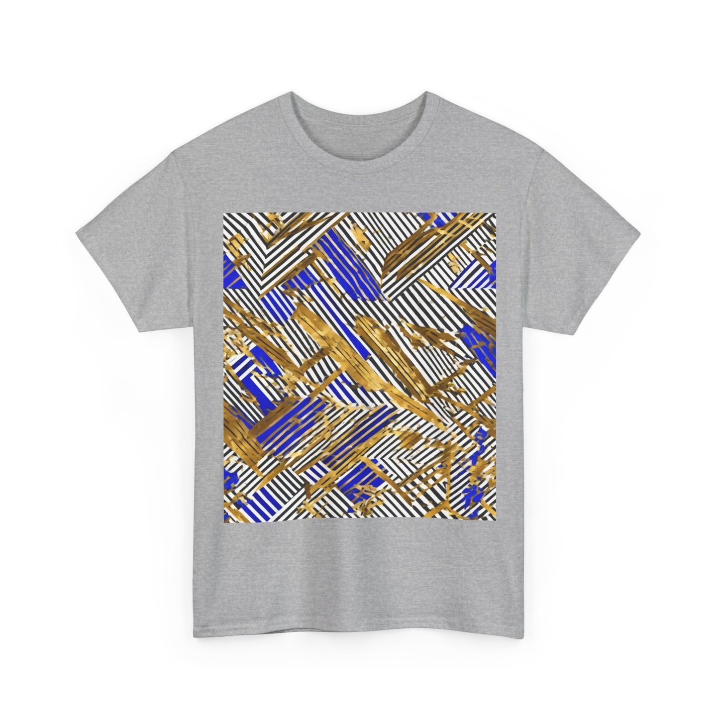 boostlete-boost-mode-pattern-diagonal-monoline-0015 — Unisex Heavy Cotton Tee (Gildan 5000)
