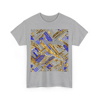 boostlete-boost-mode-pattern-diagonal-monoline-0015 — Unisex Heavy Cotton Tee (Gildan 5000)