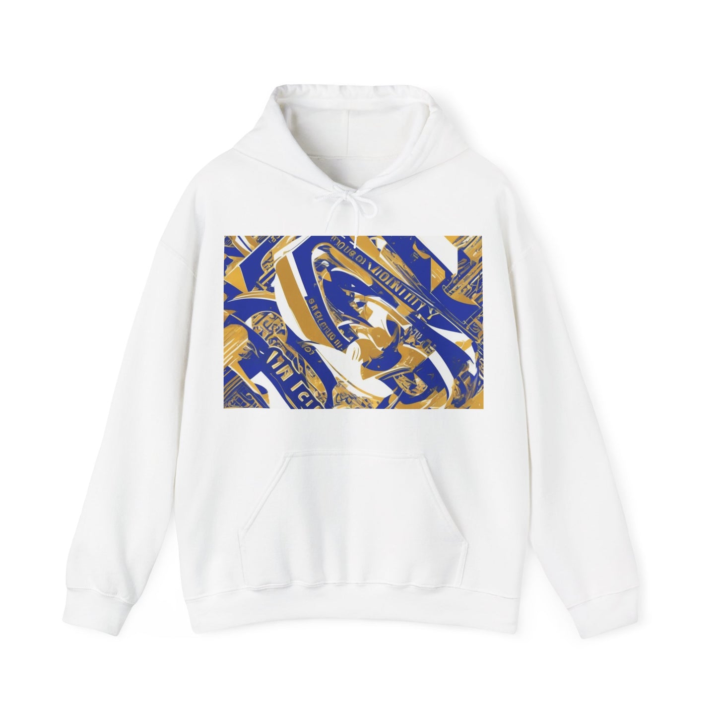 boostlete-pr-season-type-velocity-over-vanity-big-modern-0121 — Unisex Heavy Blend Hooded Sweatshirt (Gildan)