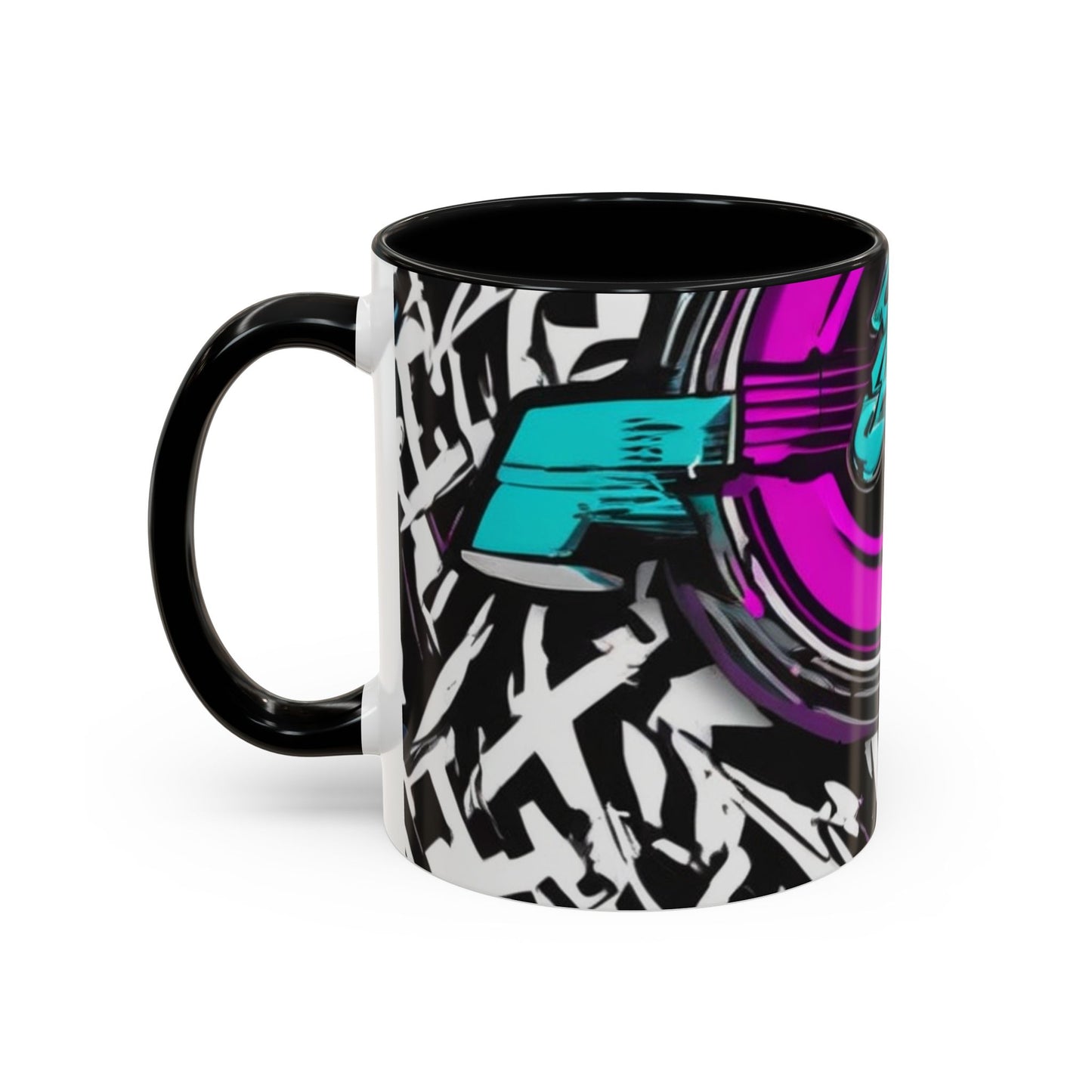 boostlete-boost-mode-type-again-badge-monoline-0293 — Accent Mug 11oz/15oz