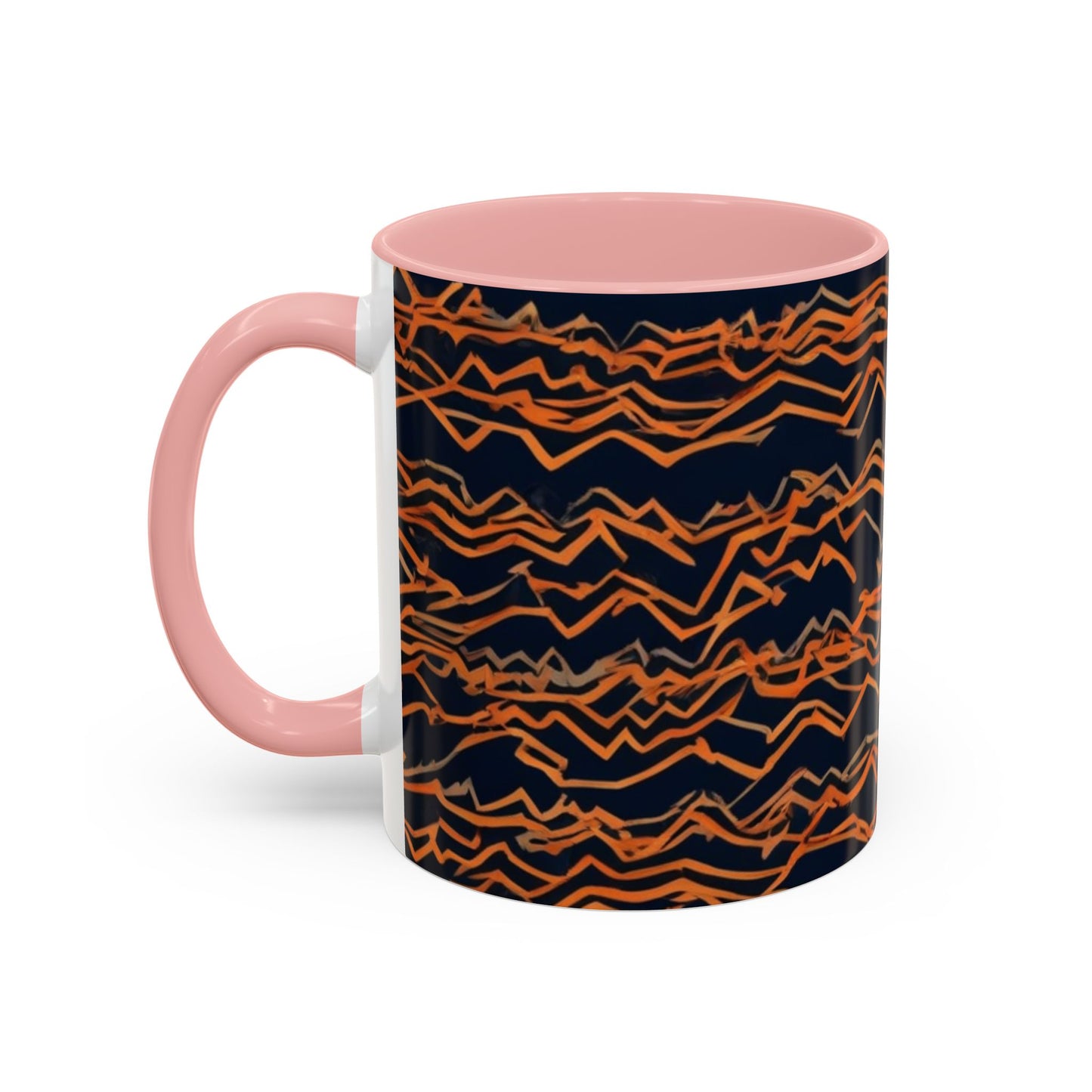 boostlete-field-day-pattern-ekg-bold-0135 — Accent Mug 11oz/15oz