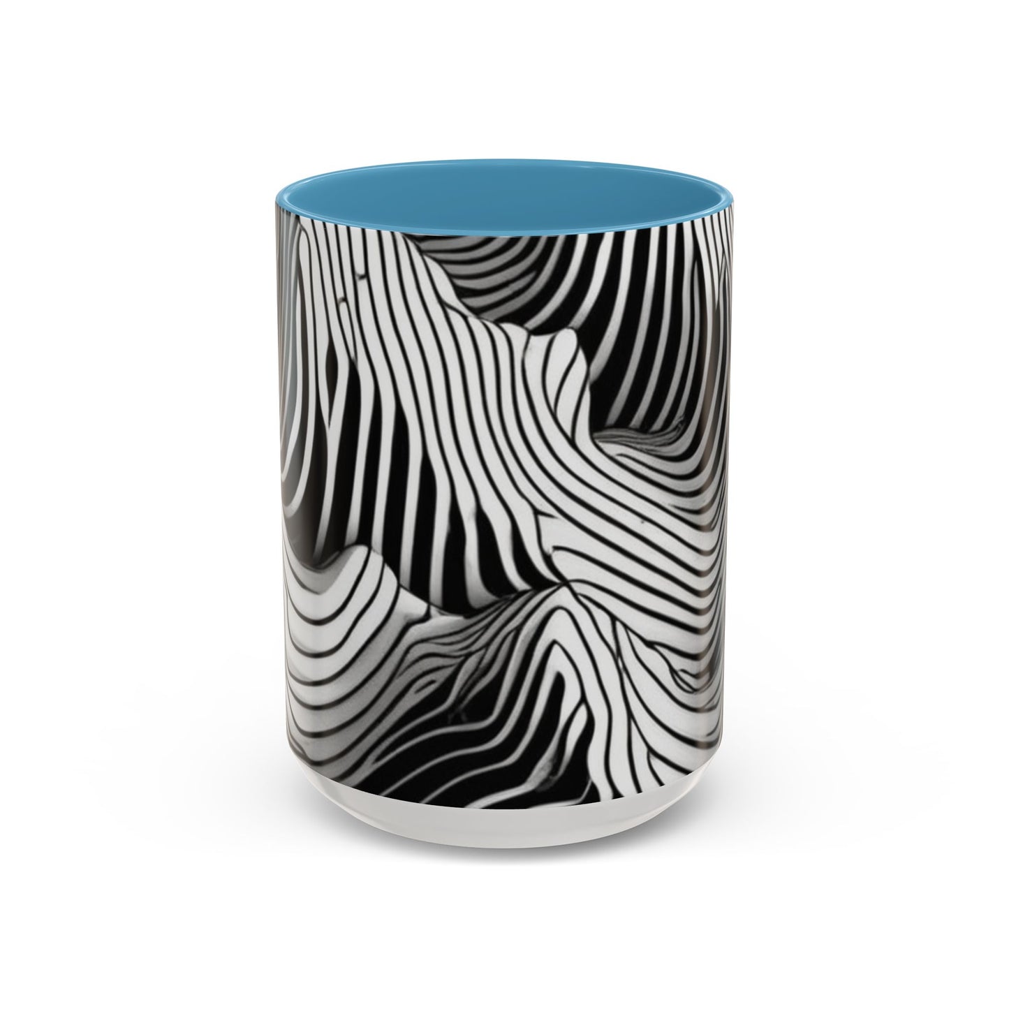 boostlete-field-day-pattern-topographic-isometric-0211 — Accent Mug 11oz/15oz