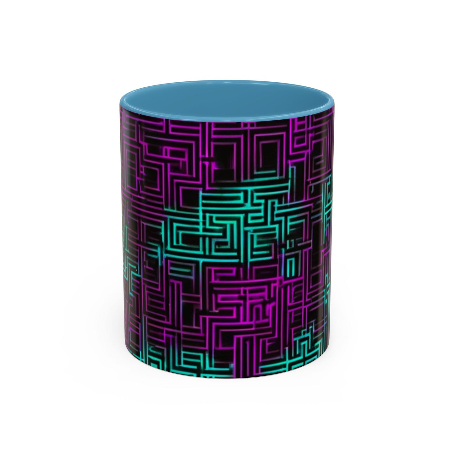 boostlete-boost-mode-pattern-plate-number-monoline-0079 — Accent Mug 11oz/15oz