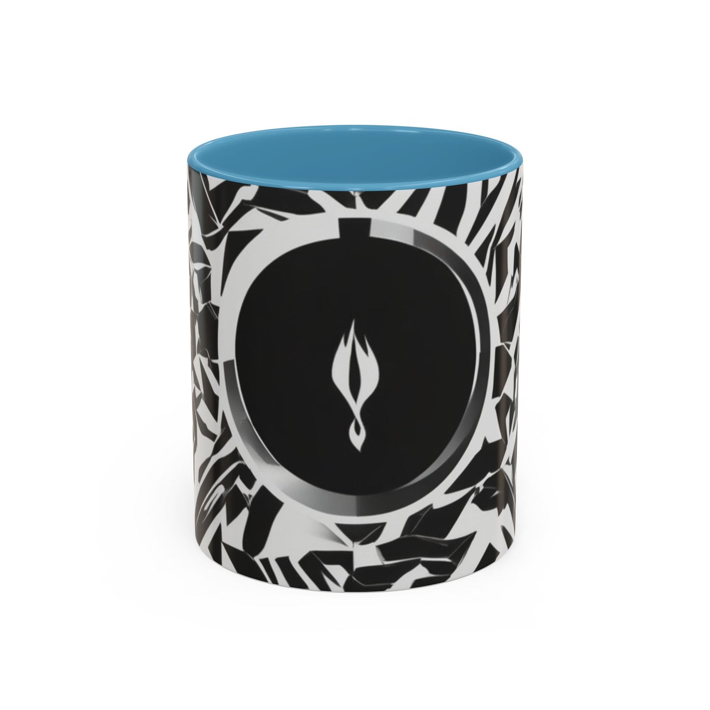 boostlete-am-crew-icon-flame-matte-geometric-0286 — Accent Mug 11oz/15oz