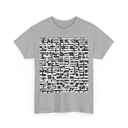 boostlete-iron-intent-pattern-plate-number-badge-0171 — Unisex Heavy Cotton Tee (Gildan 5000)