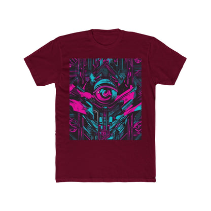 boostlete-iron-intent-type-eyes-up-forward-big-line-art-0065 — Unisex Cotton Crew Tee (NL 3600)