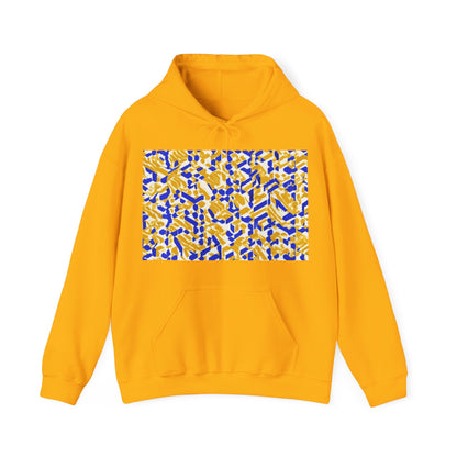 boostlete-rise-grind-pattern-sprint-isometric-0319 — Unisex Heavy Blend Hooded Sweatshirt (Gildan)