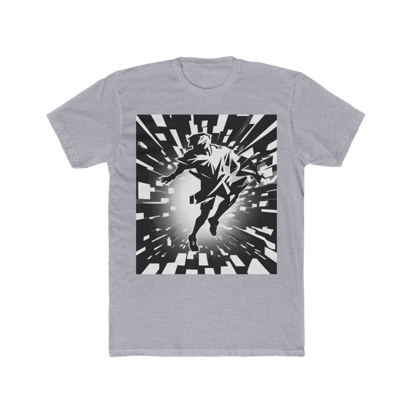 boostlete-am-crew-scene-sprinter-high-modern-0312 — Unisex Cotton Crew Tee (NL 3600)