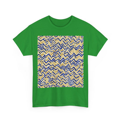 boostlete-boost-mode-pattern-ekg-line-art-0091 — Unisex Heavy Cotton Tee (Gildan 5000)