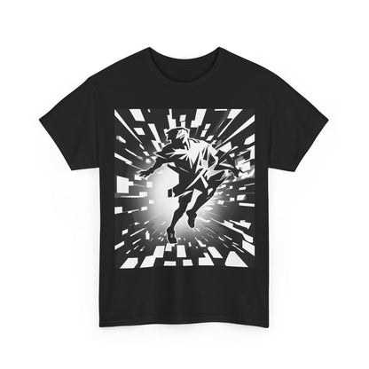 boostlete-am-crew-scene-sprinter-high-modern-0312 — Unisex Heavy Cotton Tee (Gildan 5000)