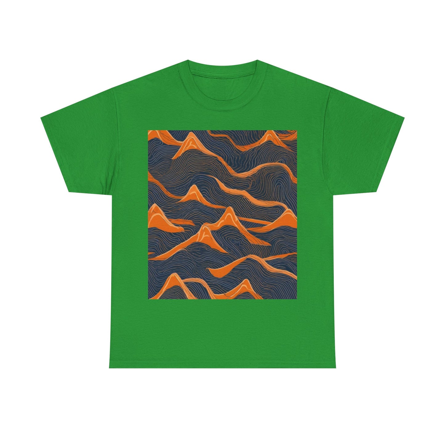 boostlete-boost-mode-pattern-topographic-engraved-0035 — Unisex Heavy Cotton Tee (Gildan 5000)