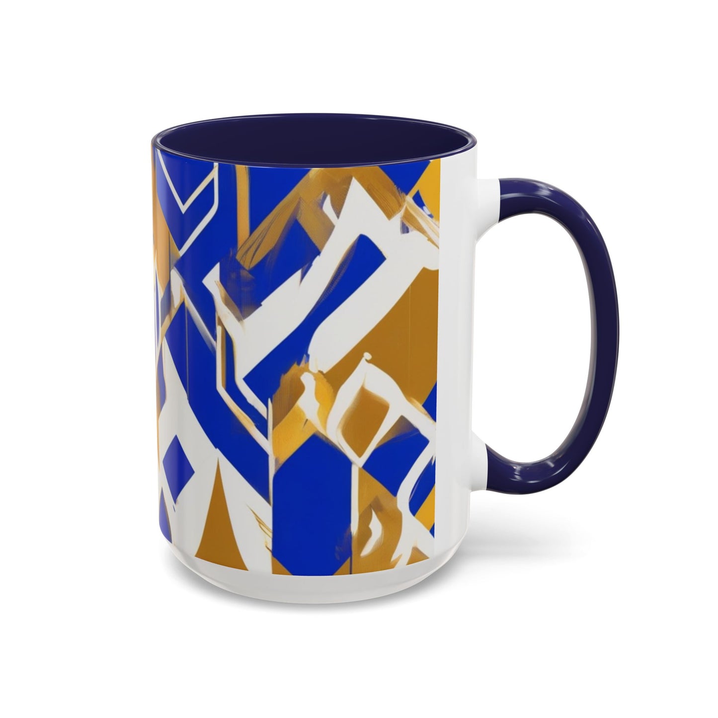 boostlete-field-day-icon-flame-glitch-geometric-0090 (1) — Accent Mug 11oz/15oz