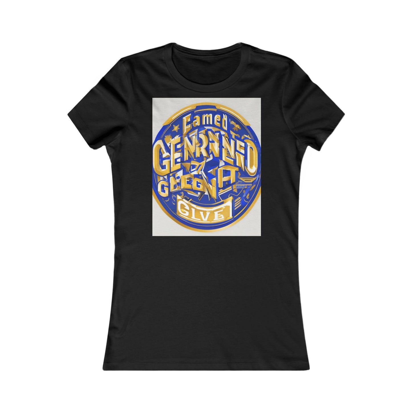 boostlete-pr-season-type-earned-not-given-badge-isometric-0105 — Women's Favorite Tee (B+C 6004)