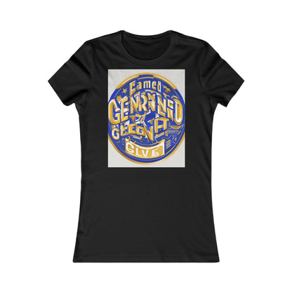 boostlete-pr-season-type-earned-not-given-badge-isometric-0105 — Women's Favorite Tee (B+C 6004)