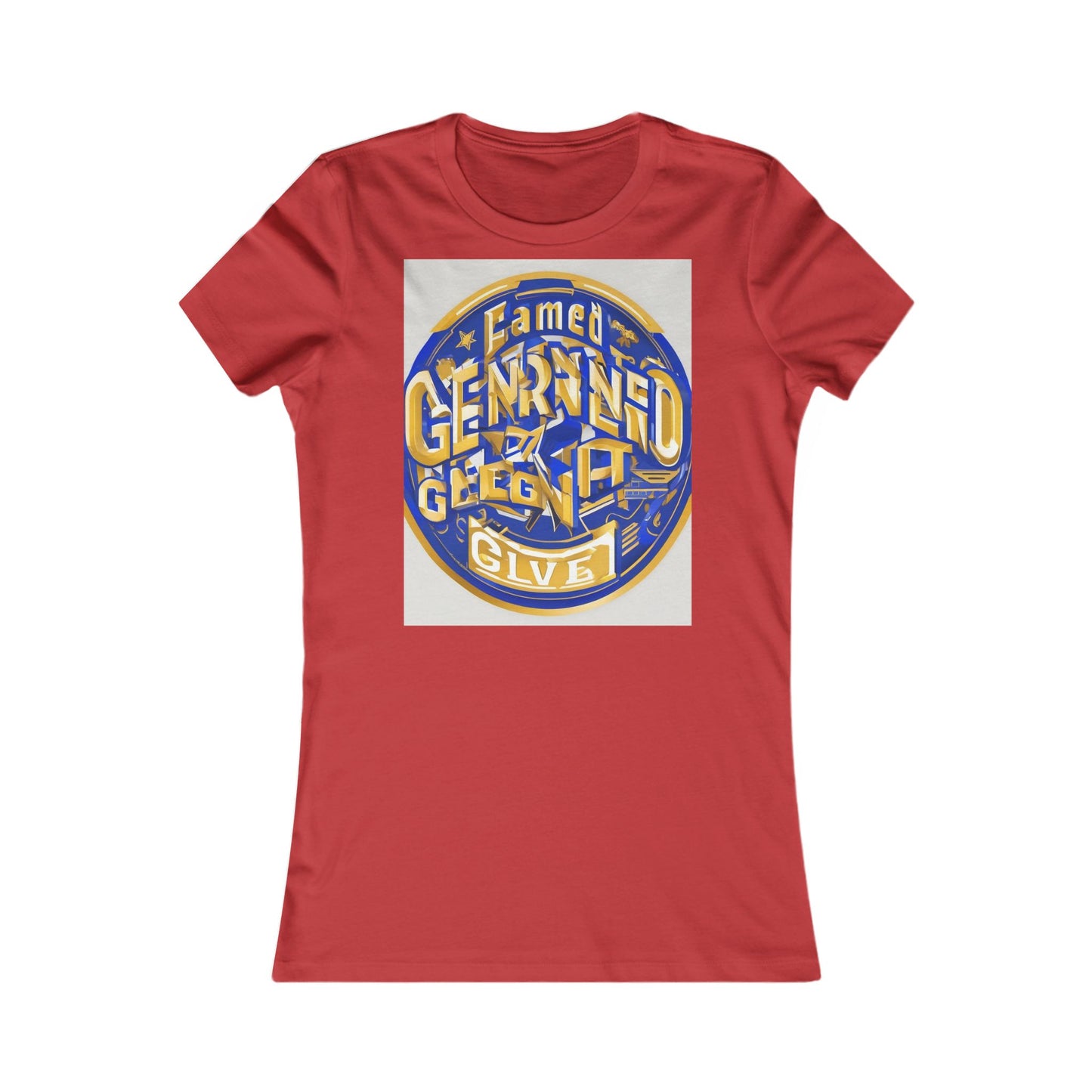 boostlete-pr-season-type-earned-not-given-badge-isometric-0105 — Women's Favorite Tee (B+C 6004)