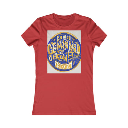 boostlete-pr-season-type-earned-not-given-badge-isometric-0105 — Women's Favorite Tee (B+C 6004)
