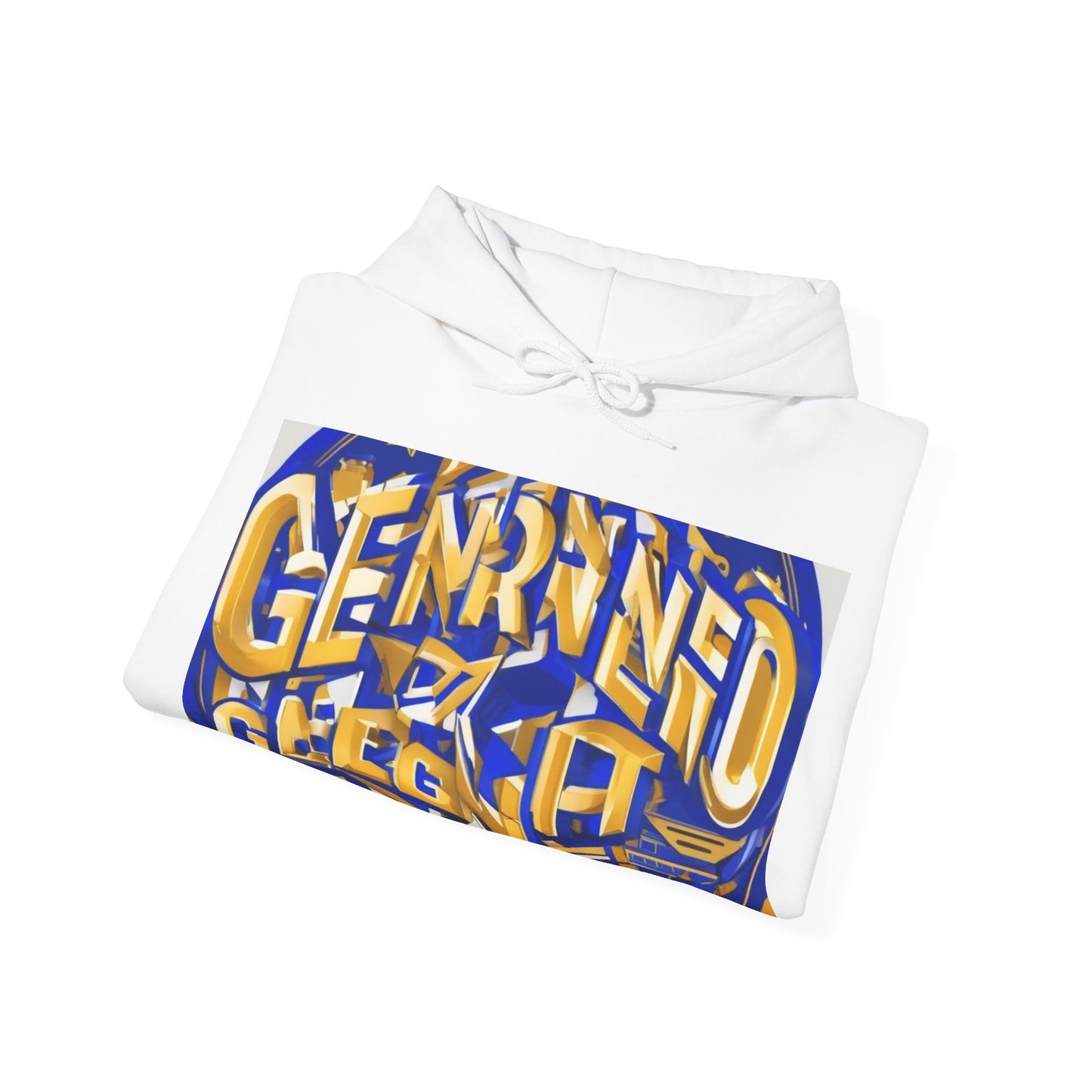 boostlete-pr-season-type-earned-not-given-badge-isometric-0105 — Unisex Heavy Blend Hooded Sweatshirt (Gildan)