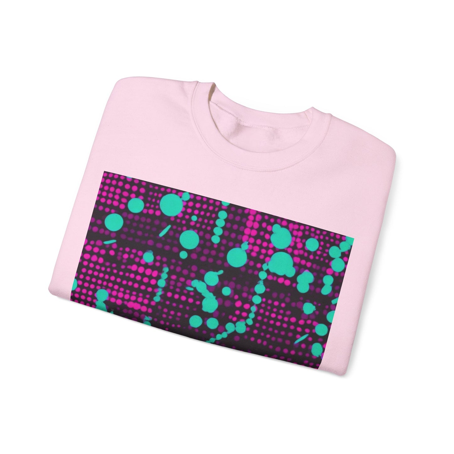 boostlete-pr-season-pattern-dotted-retro-0891 — Unisex Heavy Blend Crewneck (G18000)