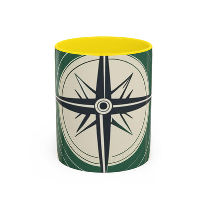 boostlete-iron-intent-icon-compass-soft-blueprint-0614 — Accent Mug 11/15oz