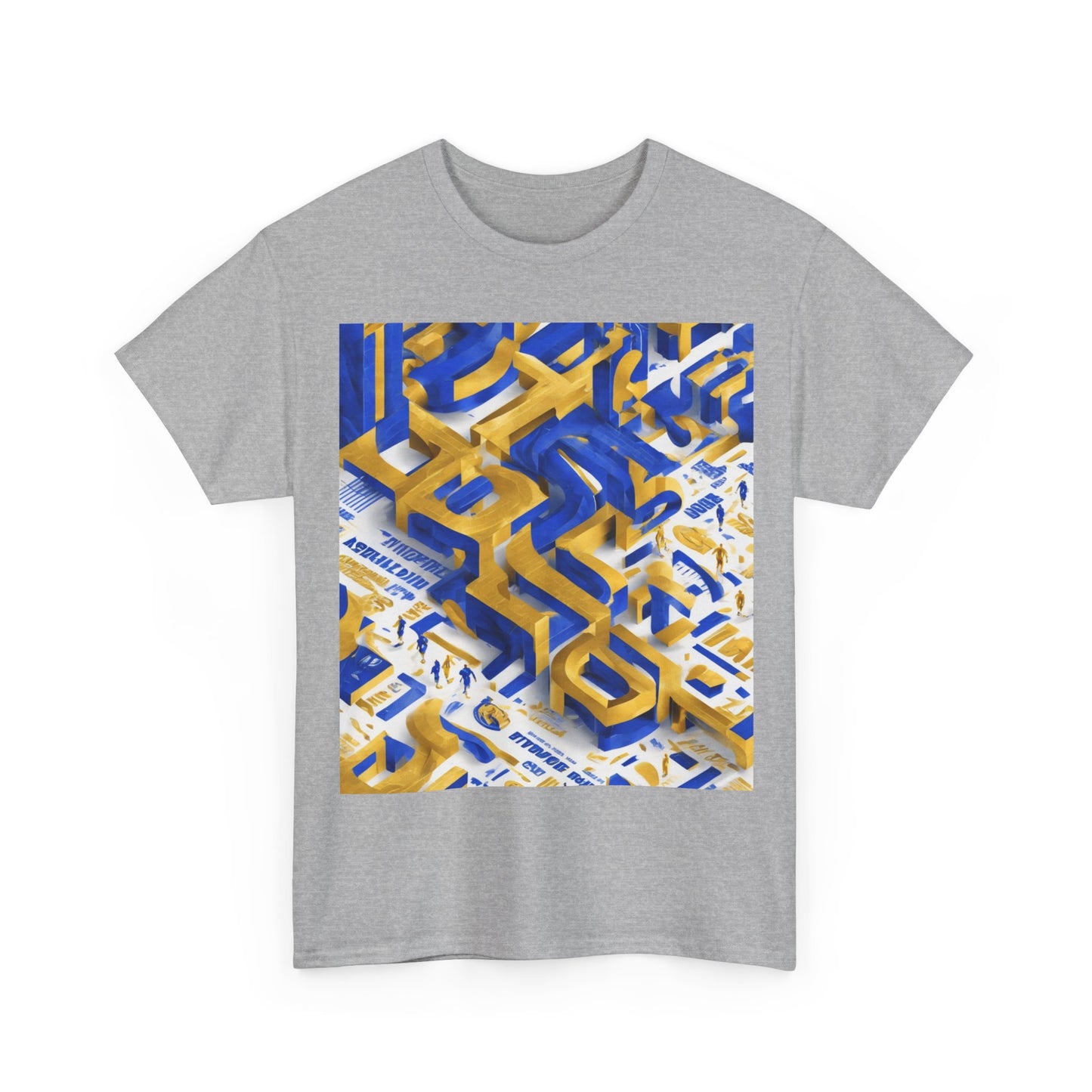boostlete-iron-intent-type-one-more-rep-arc-isometric-0069 — Unisex Heavy Cotton Tee (Gildan 5000)