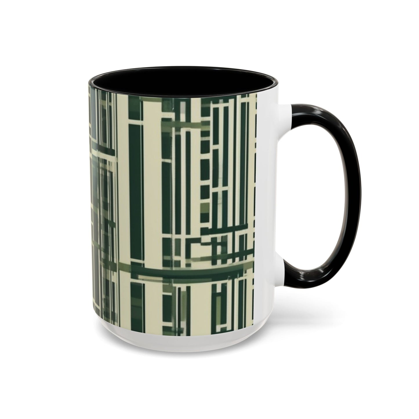 boostlete-quiet-power-pattern-barcode-blueprint-0167 — Accent Mug 11/15oz