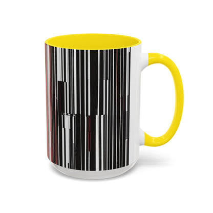 boostlete-am-crew-pattern-barcode-athletic-0911 — Accent Mug 11/15oz