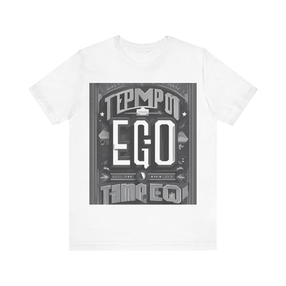 boostlete-mile-by-mile-type-tempo-over-ego-banner-modern-0093 — Unisex Jersey Short Sleeve (B+C 3001)