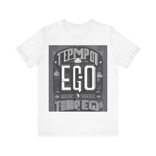 boostlete-mile-by-mile-type-tempo-over-ego-banner-modern-0093 — Unisex Jersey Short Sleeve (B+C 3001)