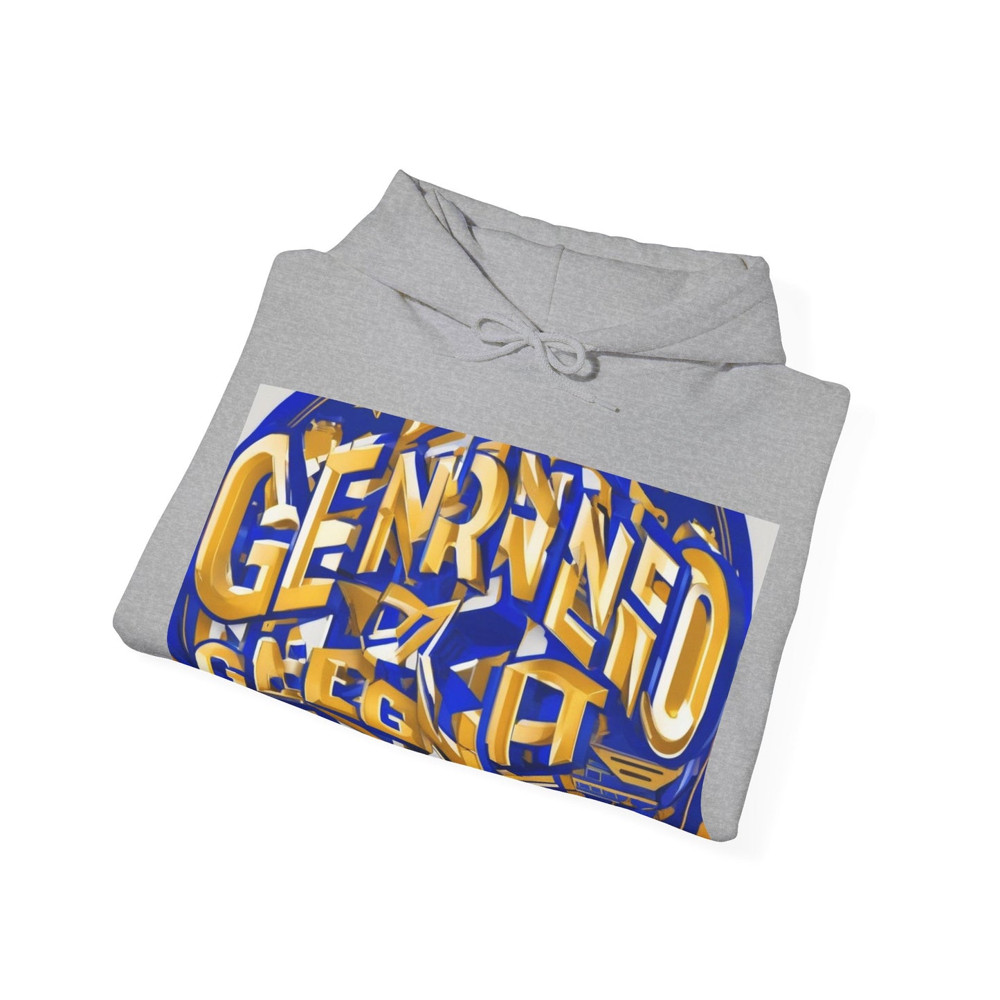 boostlete-pr-season-type-earned-not-given-badge-isometric-0105 — Unisex Heavy Blend Hooded Sweatshirt (Gildan)