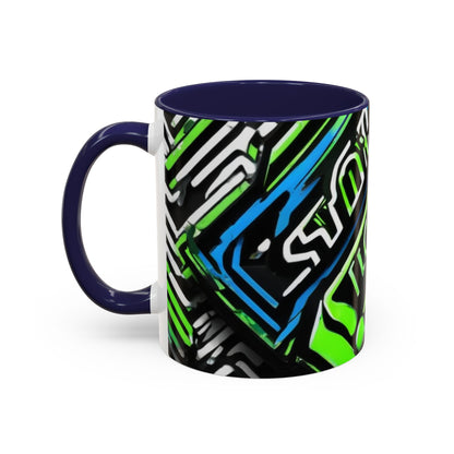 boostlete-am-crew-type-stronger-signals-diagonal-badge-1077 — Accent Mug 11/15oz