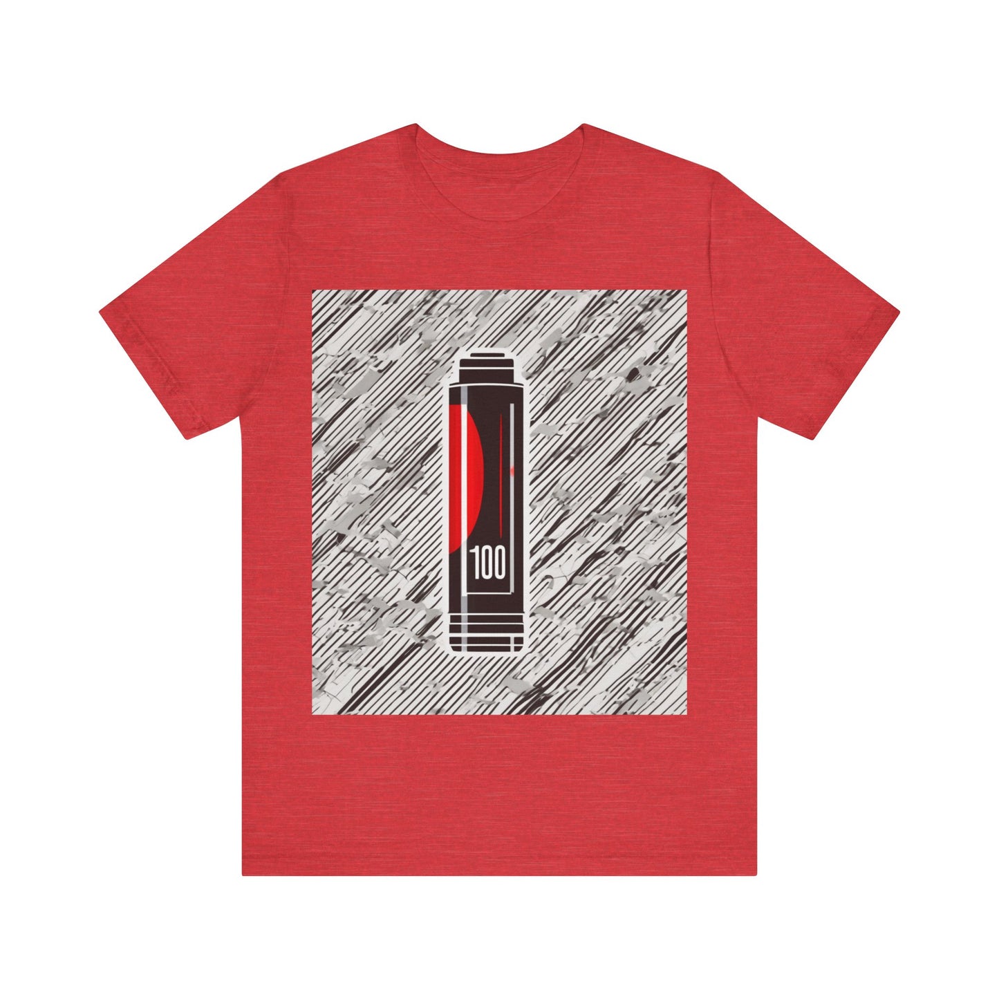 boostlete-rise-grind-icon-battery-motion-badge-0266 — Unisex Jersey Short Sleeve (B+C 3001)