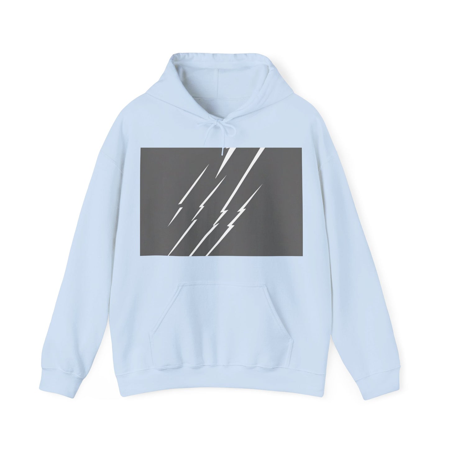 boostlete-boost-mode-icon-lightning-soft-industrial-0446 — Unisex Heavy Blend Hoodie (G18500)